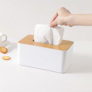 원목 휴지 케이스 우드 각티슈 커버 사각 휴지함 티슈 보관함 곽티슈 박스
