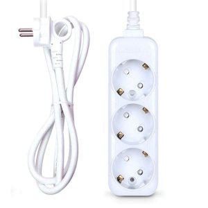 접지형 멀티탭 3구 전원 연장 코드 10M 고급 멀티코드 전기 콘센트