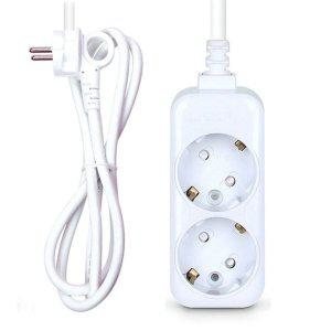 멀티탭 접지 전기 코드 2구 연장선 10M 일반형 전원 멀티코드