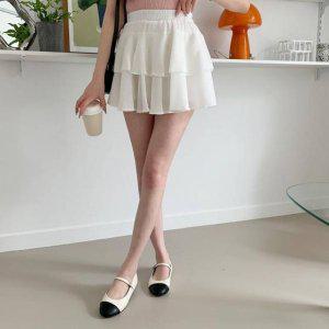 플스커트 머메이드스커트 니트스커트 미니 밴딩