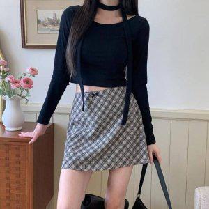 머메이드스커트 플레어 레랑브 스커트 새틴스커트