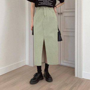 h라인스커트 플스커트 플레어스커트 온나핏 더봄