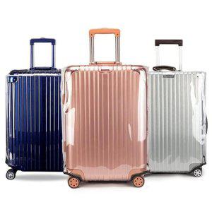 캐리어 투명 커버 여행용 기내용 항공 방수 보호 덮개 긁힘방지 케이스 24인치 26인치 28인치