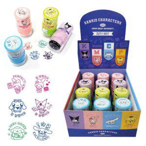 캐릭터 스탬프 칭찬 도장 1박스 어린이 학습용 간식 수여