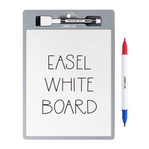 이젤 화이트보드 두꺼운 지우개 마커 포함 수업용 회의용 보드