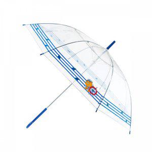 카카오프렌즈60POE마린스트라이프 투명 자동 장우산 (반품불가)