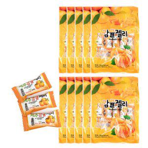 미성식품 감귤젤리 160g (10개) 만다린 젤리 간식