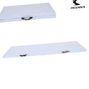 마사지볼 케겔운동 스트레칭보드 스쿼트발판 홈트레이닝 2단 접이식 매트 파우더 블루