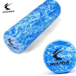 필라테스폼롤러 종아리 하드 얇은 돌기 요가 슬림 헬스 정리대 마블 폼롤러 45cm