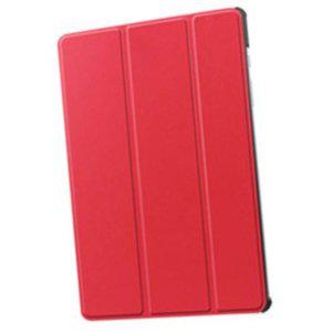 태블릿파우치 멀티포켓 캐릭터 슬림 손잡이 가방 크로스백 S펜 홀더 케이스 레드