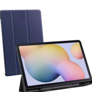 태블릿파우치 멀티포켓 캐릭터 슬림 손잡이 가방 크로스백 S펜 홀더 케이스 탭 네이비