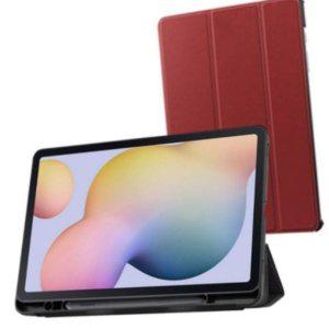 태블릿파우치 멀티포켓 캐릭터 슬림 손잡이 가방 크로스백 S펜 홀더 케이스 탭 브라운