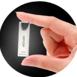 메모리 유에스비 대용량 캐릭터 케이스 듀얼 샤인실버 메탈 USB 메모리 64G