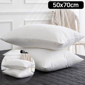 편백나무 큐브 베겟 베게 낮은 일반형 리필 호텔배개 구름 베개솜 50x70cm