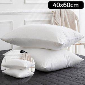 편백나무 큐브 베겟 베게 낮은 일반형 리필 호텔배개 구름 베개솜 40x60cm