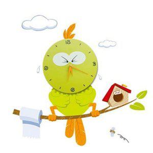 벽걸이시계 무소음 디지털 인테리어 코너 데코시계 아이방 인테리어 벽 응가부엉이