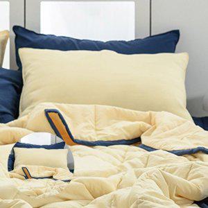 베겟잎 누빔 미니 광목 호텔식   방수 베개커버 데일리 간절기 옐로우 베개솜 별매