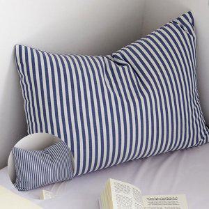 베겟잎 미니 광목 호텔식   방수 카나 선염리플 베개커버 데님 베개솜 별매