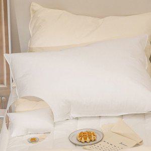 베겟잎 누빔 미니 타올 겨울 광목 호텔식   방수 포포 60수 순면 배게커버 아이보리