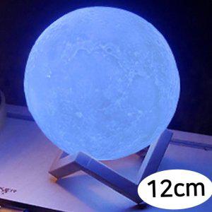 인테이러조명 수면 식탁 줄 센서등 벽 엔틱 아이방무드등 달님 12cm 화이트 컬러