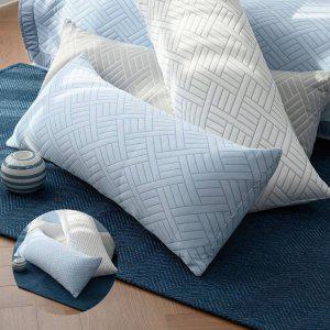 롱쿠션 안고자는 바디쿠션 필로우 엘리오 듀라론 3중직 냉감 블루 커버 솜 미포함