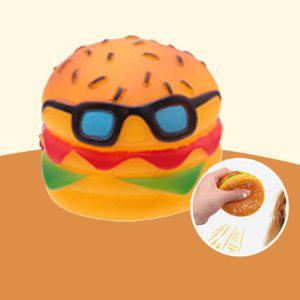 강아지 햄버거 장난감 부드러운 삑삑이 반려견 애착 1P