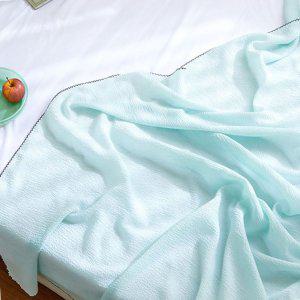 홑이불 여름 냉감 간절기 얋은 캠핑 파르페 리플 순면 여름 홑이불 슈퍼싱글 SS 멜론