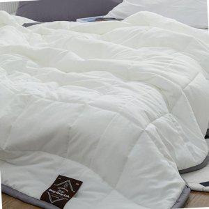 사계절이불 먼지없는 겨울 싱글 퓨어 데일리 리버서블2 간절기 이불 퀸 Q 화이트