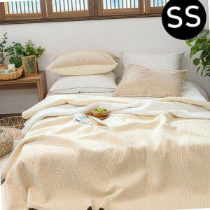 사계절이불 먼지없는 이불 순면 60수  워싱 스프레드 슈퍼싱글 SS 베이지