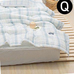 사계절이불 먼지없는 겨울 샤브레 여름 간절기 이불 퀸 Q 블루
