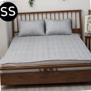 사계절이불 먼지없는 겨울 쉐브론 40수 순면 패드 슈퍼싱글 SS