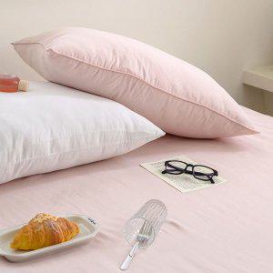 침대커버 팬션 여행용 침구 여름 매트 레이 홑 매트리스커버 패밀리 F 핑크 침대