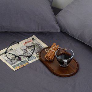 침대커버 팬션 여행용 침구 여름 매트 레이 홑 매트리스커버 패밀리 F 차콜 침대