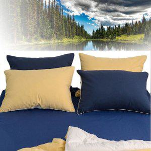 침대커버 팬션 여행용 침구 매트샤이니 40수 순면 홑 매트리스커버 패밀리 F 네이비