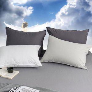 침대커버 팬션 여행용 침구 여름 매트샤이니 40수 순면 홑 매트리스커버 킹 K 그레이