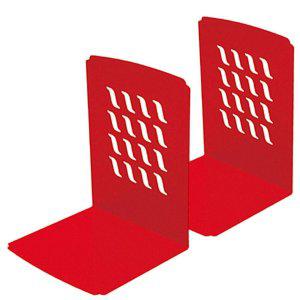 책꽂이선반 미니 정리함 스탠딩 간이 책꽂이 CI 북앤드 중형 레드 사무용 철재 책상꽂이