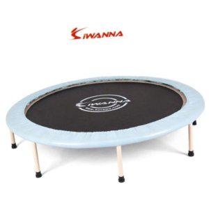 점핑 트램펄린 큐브 성인 보드 운동 에어보드 성인 쿠션 접이식 밴드 트램폴린 54in 민트