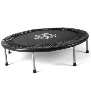 점핑 트램펄린 큐브 성인 보드 운동 에어보드 성인 쿠션 이중 접이식 트램폴린 48in 블랙