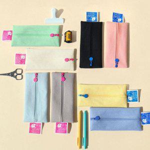 글리밍 슬림 펜슬케이스 1P 필기구 수납 필통 파우치