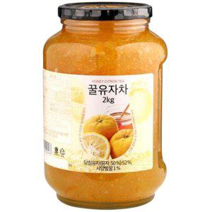 고려에프디 꿀유자차 2Kg