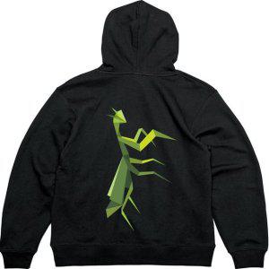 기모후드집업 뒷면 곤충나라 사마귀 A그림 다양한색상 전사이즈