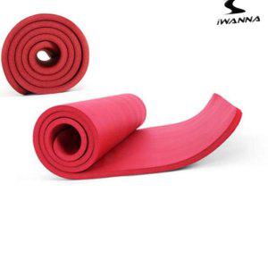 운동매트 필라테스 접이식 와이드 대형 스포츠 끈 층간소음 요가매트 16mm 레드 z
