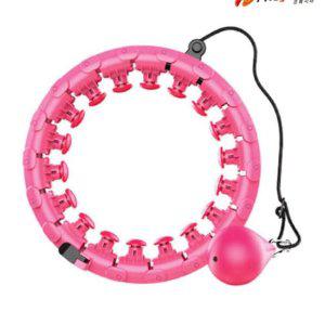 뱃살훌라후프 후프 어린이 실내 스마트 무소음 대형 울트라 후프 핑크 z