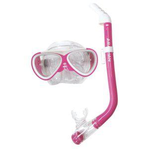 스노쿨링 마스크 여름 바다 세트 마스크 장비 장비 스노클링세트 주니어 핑크 z
