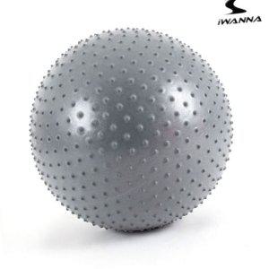 짐볼 보수 밸런스볼 운동 하프 필라테스 발란스볼 다-이어트 마사지 짐볼 65cm 실버 z