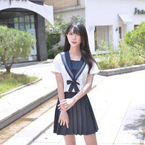 코스프레 교복코스프레 코스프레의상 화이트 일본