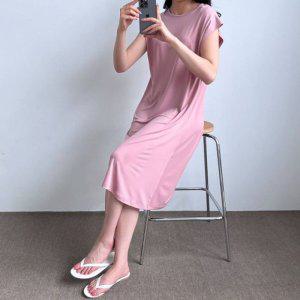 여성원피스 냉장고원피스 냉장고티셔츠 롱 원피스