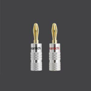 바나나 플러그 적색 흑색 1세트 메탈 단자 콘센트