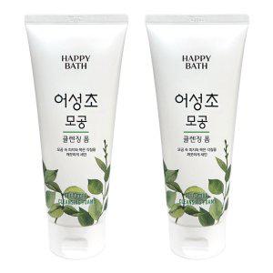 해피바스 어성초 모공 클렌징폼 200ml 2개
