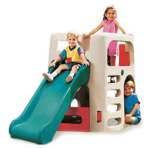 스텝2 미끄럼틀 아지트 미끄럼 (207205) 어린이 실내 실외 놀이터